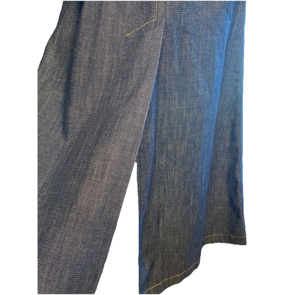 Marc Jacobs Runaway Collection Denim Long Coat Size M Rinse Jean Rare Orig.$428 - Picture 9 of 16